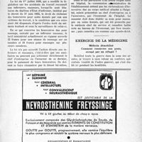 0968 - Page XXXV-949 - Correspondance. Application du tarif des accidents du travail / Exercice de la médecine