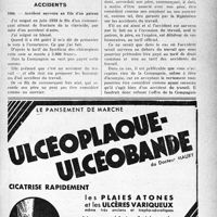 1006 - Page XLI-987 - Correspondance. Accidents. Accident survenu au fils d’un patron