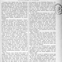 1062 - Page 1039 - Partie scientifique. Travaux originaux. Les caractéristiques de l’adénome péri-urétral, inexactement dénommé : hypertrophie de la prostate, d'après le Professeur Marion. Comment examiner un prostatique