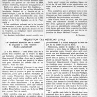 1070 - Page 1047 - Partie professionnelle, Hygiène, Assistance, Mutualité, Intérêts Corporatifs, Variétés. Loi du 16 aout 1940 son application - procédure d’autorisation / Réquisition des médecins civils