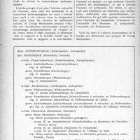 1075 - Page 1052 - Partie professionnelle, Hygiène, Assistance, Mutualité, Intérêts Corporatifs, Variétés. Révision nécessaire de la nomenclature anthropologique