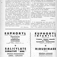 1079 - Page 1056-XXXVIII - Correspondance. Application des tarifs d’honoraires. Les honoraires pour accidentés du travail hospitalisés sont dus aux médecins et chirurgiens et à nul autre
