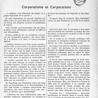 1136 - Page 1113 - Propos du jour. Corporatisme et Corporations [G. Lavalée]