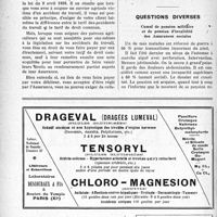1159 - Page 1136-XXXVIII - Correspondance. Accidents du travail. Honoraires du médecin traitant d’un patron agriculteur accidenté du travail / Questions diverses. Cumul de pension militaire et de pension d’invalidité des Assurances sociales