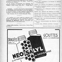 1167 - Page 1144-VI - Renseignements / Liste des membres du conseil supérieur de l’ordre des médecins