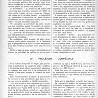 1185 - Page 1162 - Partie professionnelle. Législation actuelle des loyers (Suite). III. — Locataires évacués / IV. — Procédure - compétence