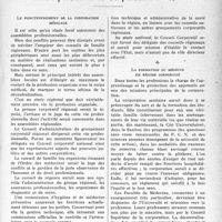 1208 - Page 1185 - Propos du jour. Corporatisme et corporations (suite). Le fonctionnement de la corporation médicale / La formation du médecin, en régime corporatif