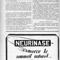 1239 - Page 1216-L - A travers l’officiel. Dommages de guerre / Hygiène publique