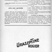 1247 - Page 1224-VI - Renseignements / Dernières Nouvelles. Faculté de Médecine de Paris / Académie de Médecine. Sur les intoxications par les appareils de chauffage