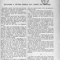 1252 - Page 1229 - Propos du jour. Réflexions à bâtons rompus sur l’ordre des médecins [G. Lavalée]