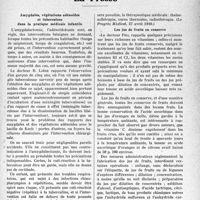 1266 - Page 1243 - Partie scientifique. L’actualité scientifique. La Presse. Amygdales, végétations adénoïdes et tuberculose dans la pratique médicale infantile [(Le Progrès Médical, 27 avril 1940.)] / Les jus de fruits en conserve [(La Presse Médicale, 13 avril 1940.)]