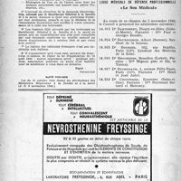 1321 - Page 1298-XXXVI - A travers l’officiel. Circulaire du 1er novembre 1940 relative à l'application de la loi du 16 août 1940 sur les médecins étrangers / Ligue médicale de défense professionnelle, «Le Sou Médical»