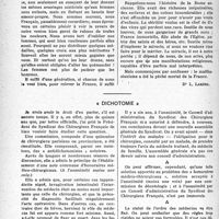 1351 - Page 1328 - Partie professionnelle, Hygiène, Assistance, Mutualité, Intérêts Corporatifs, Variété. Comment refaire la France / « Dichotomie »