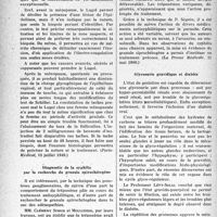 1393 - Page 1370 - Partie scientifique. L'actualité scientifique. La Presse. Le test de Schiller [(Paris- Médical, 13 juillet 1940.)] / Diagnostic de la syphilis par la recherche du granule spirochétogène [(La Presse Médicale, 21 mai 1940.)] / Glycosurie gravidique et diabète [(Paris-Médical, 13 juillet 1940.)]