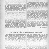 1415 - Page 1392 - Partie professionnelle, Hygiène, Assistance, Mutualité, Intérêts Corporatifs, Variétés. Le salon d’automne au palais de Chaillot / La fermeté d’âme de Marie-Thérèse d’Autriche