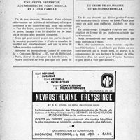 1417 - Page 1394-XLVIII - Dernières nouvelles. Le livre d’or du corps médical français / Une offre généreuse aux membres du corps médical et à leur famille / Un geste de solidarité interconfraternelle