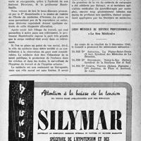 1464 - Page XLIII-1441 - Dernières Nouvelles. Conseils départementaux de l’ordre / Ecole de médecine d’Amiens / Ligue médicale de défense professionnelle, « Le Sou Médical »