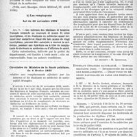 1525 - Page 4 - I. L’Exercice de la médecine en France et dans les Colonies françaises. A) Conditions légales requises pour l’exercice de la médecine. 1° Diplôme d’Etat français de Docteur en médecine. a) Les élèves en médecine et les internes / b) Les remplaçants