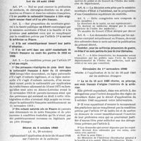 1527 - Page 6 - I. L’Exercice de la médecine en France et dans les Colonies françaises. A) Conditions légales requises pour l’exercice de la médecine. 1° Diplôme d’Etat français de Docteur en médecine. c) Diplômés d’Université / 2° Qualité de Français. a) Nationalité française à titre originaire
