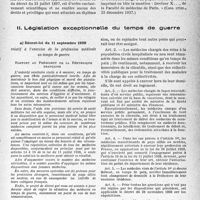 1538 - Page 17 - I. L’Exercice de la médecine en France et dans les Colonies françaises. D) Usurpation du titre de Docteur en médecine. 2° Jurisprudence. d) Escroquerie / II. Législation exceptionnelle du temps de guerre. a) Décret-loi du 11 septembre 1939