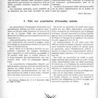 0037 - Page 34 - L’actualité professionnelle. Informations officielles. Réduction de loyer — Point de départ / Prêts aux propriétaires d’immeubles sinistrés