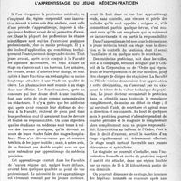 0060 - Page 57 - Propos du jour / L'apprentissage du jeune médecin-praticien [J. Noir]