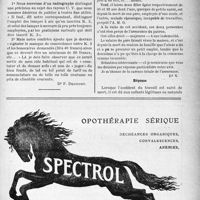 0084 - Page XXXV-81 - Correspondance / Assurances sociales. Tarification des rayons ultra-violets / Accidents du travail. Droits des enfants d'une victime du travail