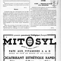 0136 - Page XLVII-133 - Assurances sociales. Droit aux prestations d’un assuré social démobilisé et chômeur / Loyers. Réduction du loyer d’un démobilisé