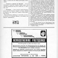 0145 - Page 142-VIII - Hôpitaux de Paris / Faculté de médecine de Marseille / Nécrologie [Docteur Joseph Guyonnet] / Le Livre d’Or du Corps médical français