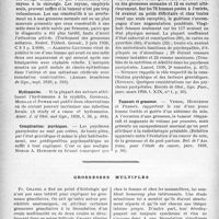 0159 - Page 156 - Travaux originaux. Revue des travaux d’obstétrique (1939-1940), par H. Vignes / Grossesses multiples