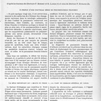 0162 - Page 159 - Travaux originaux. La clinique au goût du jour. Pourquoi la pneumonie franche de l’adulte est devenue plus rare, d’après les travaux des Docteurs F. Bordet et R. Lange et ceux du Docteur P. Durand [G. Fischer]