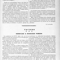 0184 - Page 181 - Extraits du code de déontologie......... en vigueur au XVIIIème Siècle / Variétés. Hommage à Monsieur Purgon