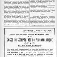 0189 - Page 186-XLVIII - Correspondance / Accidents du travail. Soins à des agriculteurs victimes d'accidents du travail / Accidents survenus à des français employés par les Allemands