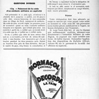 0194 - Page LIII-191 - Questions diverses. Paiement de la solde d’un médecin militaire en captivité