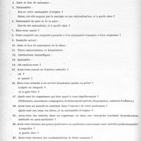0235 - Page 232 - Bulletin de l’Actualité. Ordre des médecins. Questionnaire
