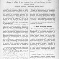 0254 - Page 251 - Partie scientifique / Étude des trompes sténosées par l’insufflation tubaire kymographique. Mesure du calibre de ces trompes et de celui des trompes normales, par Louis Bonnet. Étude des trompes sténosées
