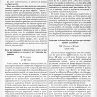 0272 - Page 269 - L’actualité scientifique. Les Société Savantes. Paris. Société médicale des hôpitaux de Paris. Allergie et réinfection tuberculeuses, (11-10-1940) / Essai de traitement de l’hypertension artérielle par l’usage combiné du bromure et de l’iodure de magnésium, (11-10-1940) / Syndrome de Brown-Séquard atypique par méningomyélite syphilitique, (18-10-1. 940)