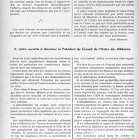 0283 - Page 280 - Bulletin de l'Actualité. Les médecins et le fisc. Le rôle de l’Ordre dans le contrôle fiscal Projets de réforme de la procédure de taxation / Lettre ouverte à Monsieur le Président du Conseil de l’Ordre des Médecins