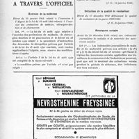 0293 - Page 290-LII - Le Livre d’Or du Corps médical français / A Travers l’officiel / Exercice de la médecine / Définition de la qualité de combattant / Assurances sociales