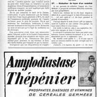 0297 - Page 294-LVI - Assurances sociales. Rapport entre les Caisses et les Hôpitaux Publics / Loyers. Réduction du loyer d'un mobilisé