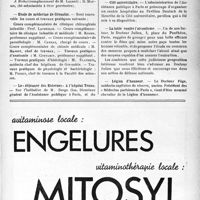 0306 - Page IX-303 - Hôpitaux de Paris / École de médecine de Grenoble / Le« déjeuner des Externes» à l’hôpital Tenon / Cité universitaire / La lutte contre l’alcoolisme / Légion d’honneur