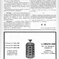0307 - Page 304-X - Naissances / Nécrologie [Docteur Léon Bizard, Docteur Richardière, Docteur Henry Blanc] / Homonymie / Le Livre d’Or du Corps Médical français