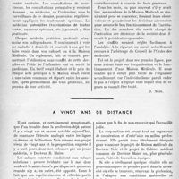 0365 - Page 362 - Nécessité d’une organisation sanitaire rurale. Notre ancien projet de maison médicale [J. Noir] / A Vingt ans de distance