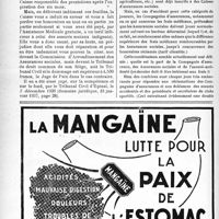 0449 - Page 446-XLVIII - Assurances sociales. Délivrance par la Caisse de feuilles de maladie lorsque les prestations ont cessé d’être dues / Indemnisation par les Assurances sociales des victimes d’accidents de sport