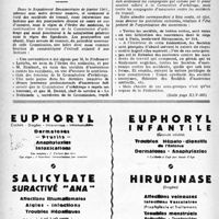 0459 - Page 456-XII - Un supplément de savon pour les médecins / La Commission, d’arbitrage en matière d’accidents du travail continue