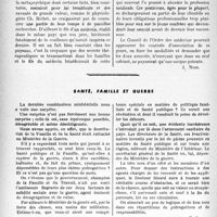 0461 - Page 458 - Considérations sur la répartition des médecins en France. La nécessité de faciliter l'installation des médecins à la campagne, surtout dans les pays défavorisés [J. Noir] / Santé, famille et guerre