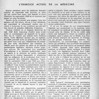 0504 - Page 501 - Propos du jour / L’exercice actuel de la médecine [Dr Raphaël Massart]