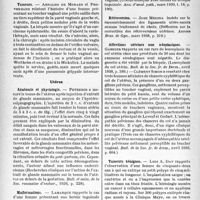 0511 - Page 508 - Travaux originaux. Revue des travaux de gynécologie (1939-1940), par H. Vignes et L. Bigey. Vulve et vagin / Utérus