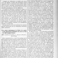 0518 - Page 515 - L’actualité scientifique. Les sociétés savantes. Paris. Société médicale des hôpitaux de Paris. Un cas de myélite aiguë, traitée et guérie par le corps 693, (15-11-1940) / De la valeur séméiologique du réflexe de la moue et des mouvements pendulaires des yeux au cours des états hypoglycémiques, (22-11-1940)