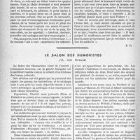 0531 - Page 528 - Mouvement sanitaire. Variétés. Hommage d'un rescapé aux médecins de Zuydcoote / Le salon des humoristes